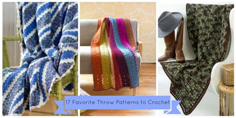 17 Favorite Throw Patterns to Crochet | AllFreeCrochetAfghanPatterns.com