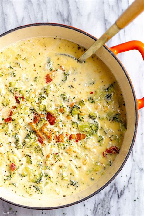 15 Ways How To Make The Best Broccoli Cauliflower Cheese Soup You Ever