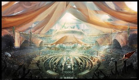 The Arena By Gregmks On Deviantart Fantasy Concept Art Fantasy Arena Concept Art Value In Art