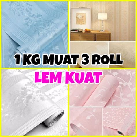 Jual Wallpaper Polos Wallpaper Dinding Polos Stiker Dinding Polos