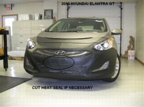 Lebra Front End Mask Cover Bra Fits 2013 2014 Hyundai Elantra Gt Ebay