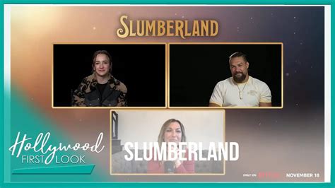 Slumberland 2022 Jason Momoa Marlow Barkley And Chris O’dowd On Their New Film Welcome