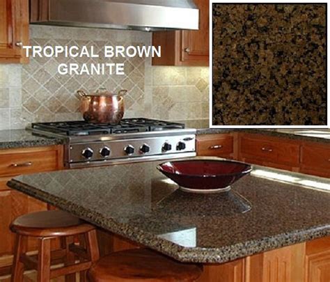 Tropic Brown Granite Countertops