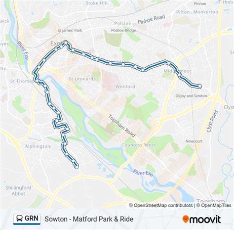 Grn Route Schedules Stops Maps Marsh Barton Updated