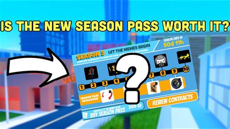 Is The New Jailbreak Season Pass Worth It ROBLOX Jailbreak YouTube