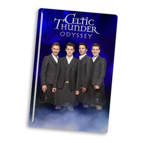 Celtic Thunder Odyssey Jumbo Magnet Celtic Thunder Store