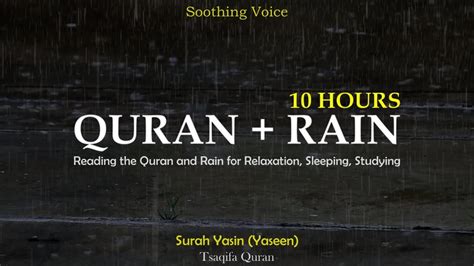 Surah Yasin Yaseen Hours Rain And Peace Quran Recitation For