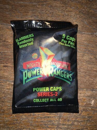 Mighty Morphin Power Rangers Pogs Series Power Caps Sealed Pack Pog