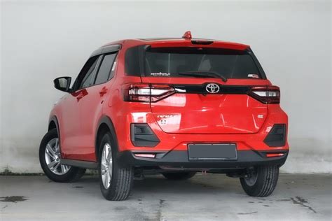 Toyota Raize T G M T One Tone Merah Siap Pakai Murah