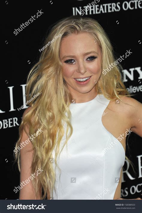 Portia Doubleday World Premiere Her Movie Stock Photo 158388503