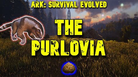 Ark Survival Evolved Taming The Purlovia Youtube