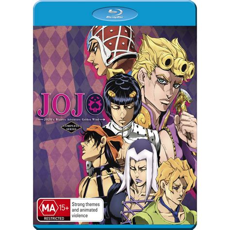 Jojo S Bizarre Adventure Golden Wind Complete Season Jb Hi Fi