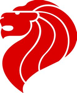 Singapore Lion Logo PNG Vector (AI) Free Download