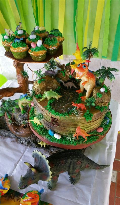 Dinosaur Cake Birthday Cupcakes Boy Dinosaur Birthday Cakes