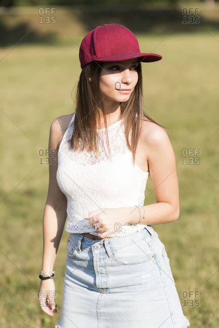 Girls Wearing Baseball Caps