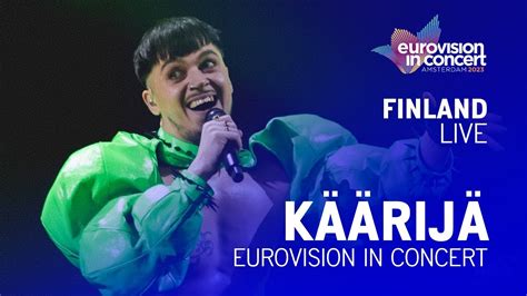 Käärijä Cha Cha Cha Finland Eurovision in Concert 2023 YouTube