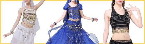 Buy The Dance Bible Sequin Coin Belly Dance Halter Crop Top For Girls