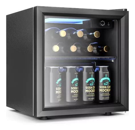 Euhomy Refrigerador De Bebidas Para 55 Latas Mini Refrigera Envío gratis