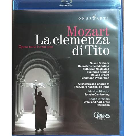 Blu Ray Mozart La Clemenza Di Tito Hobbies Toys Music Media