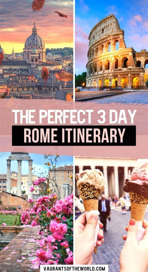 3 Day Rome Itinerary Best Things To Do In Rome With Travel Tips