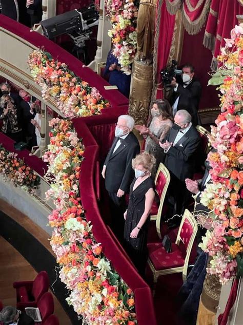 Sergio Mattarella Alla Prima Della Scala Dago Fotogallery