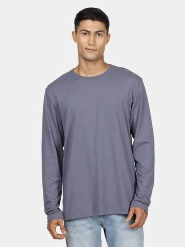 Jockey Odyssey Grey Full Sleeve T Shirt For Men Am Men Long Sleeves