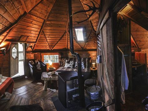 Cabane Et Spa Des Trappeurs Cabane Sur Pilotis Auvergne Auvergne