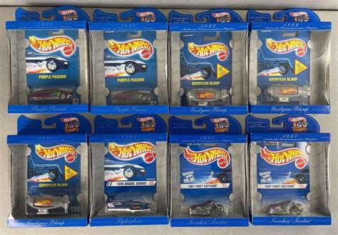 Group Of 8 Hot Wheels Authentic Commemorative Replicas Matthew