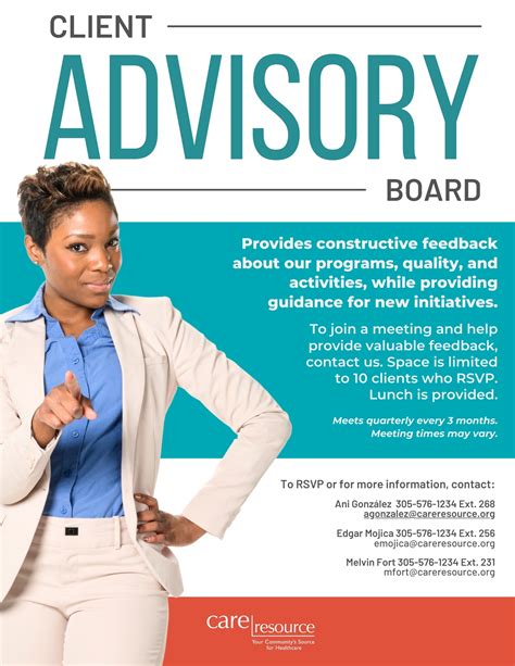 Community Advisory Boards Care Resource Community Health Centers Inc