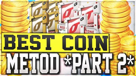 PART 2 THE 1 COIN MAKING METHOD IN MADDEN 20 500K IN REWARDS EASY