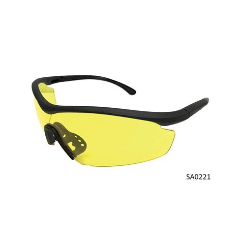 Sa0221 Wraparound Stretchable Temples Safety Glasses Tonshung Technology