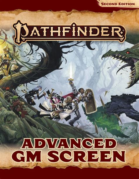 Pathfinder Nd Edition Advanced Gm Screen Dragons Den Games