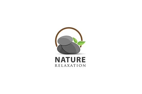 Nature Relaxation Logo Template Graphic By Storictype Creative Fabrica