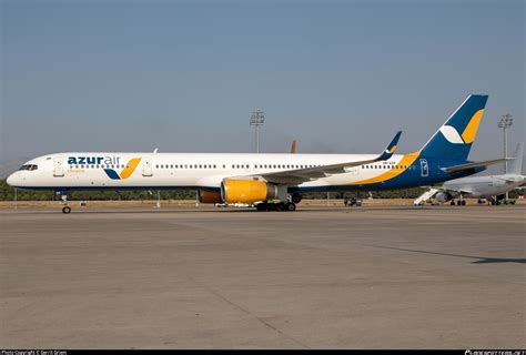 UR AZP Azur Air Ukraine Boeing 757 3E7 WL Photo By Gerrit Griem ID