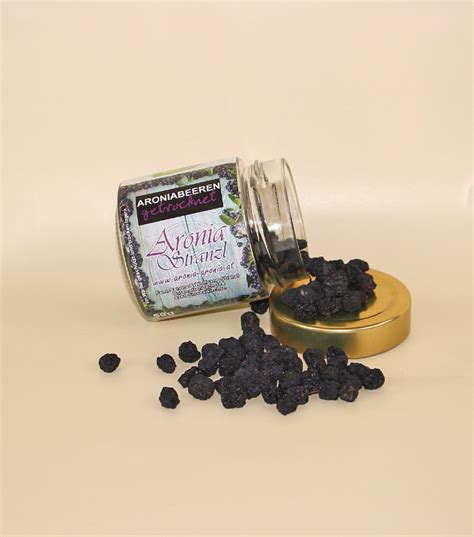 Getrocknete Ganze Bio Aronia Beeren 50g Aronia StranzlAronia Stranzl