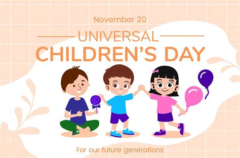 Universal Children’s Day Banner in Illustrator, SVG, PSD, JPG, EPS, PNG ...