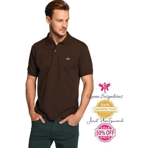 Original Lacoste Polo Shirt Lacoste Classic Polo Shirt For Men Choco