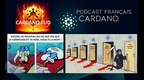 Podcast Cardano FR 201 GROS FUD SUR ADA MEILLEUR MOMENT D ACHETER