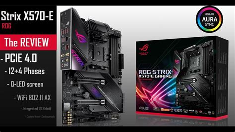 ROG STRIX X570-E the complete REVIEW! - YouTube