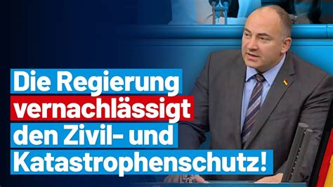 Regierung vernachlässigt den Zivil und Katastrophenschutz