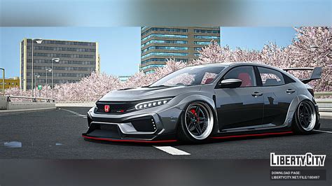 Скачать Honda Civic FK8 Type R HR Bodykit для GTA 5