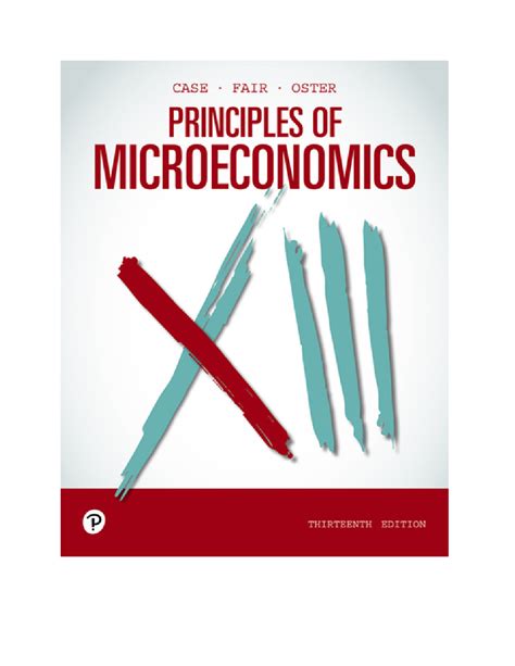 Principles Of Microeconomics Th Edition By Karl E Case Ray C