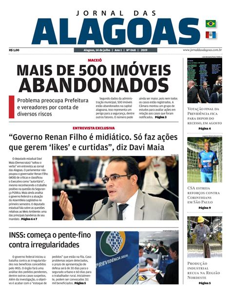 Jornal Das Alagoas Edi O N Mero By Jornal Das Alagoas Issuu