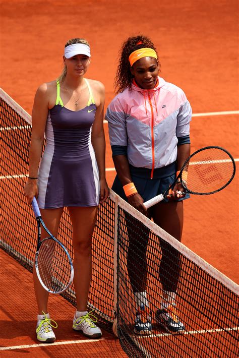 Maria Sharapova vs Serena Williams - 2013 French Open Womens Final -10 | GotCeleb