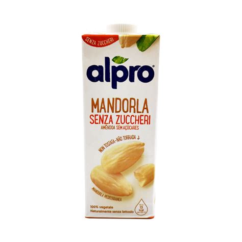 Alpro Bevanda Alla Mandorla Senza Zucchero Latte Di Mandorla 1L