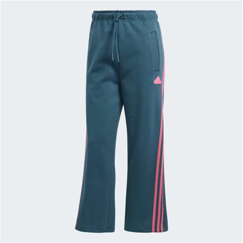 Adidas Future Icons 3 Stripes Pants Turquoise Adidas Thailand