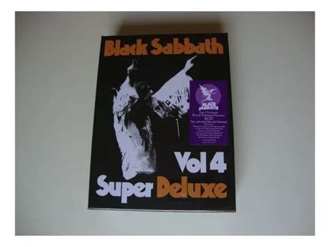 Cdx4 Black Sabbath Vol 4 Super Deluxe Import Lac Mercadolivre