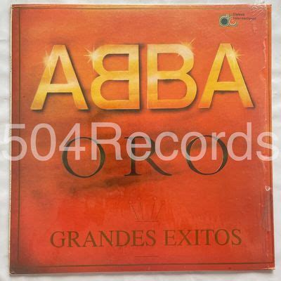 Abba Oro Grandes Exitos Rare Lp Guatemala Press