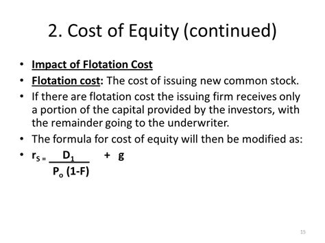 Cost Of Equity Online Accounting