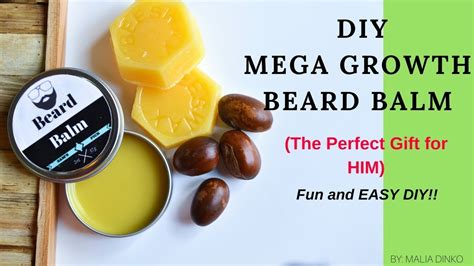 Diy Beard Balm For Coarse And Curly Hair Afro Youtube